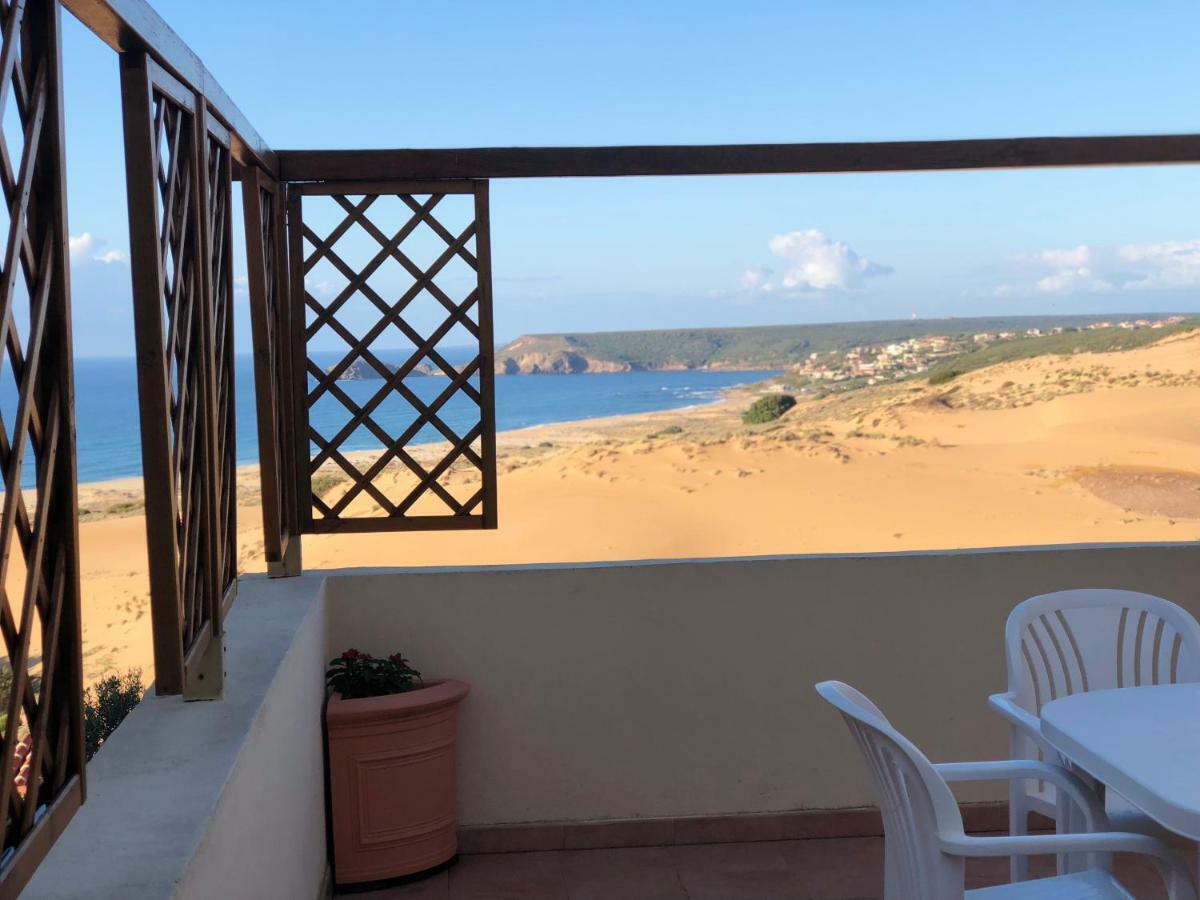 Torre Dei Corsari Mit Aussicht Auf Meer Und Dune エクステリア 写真